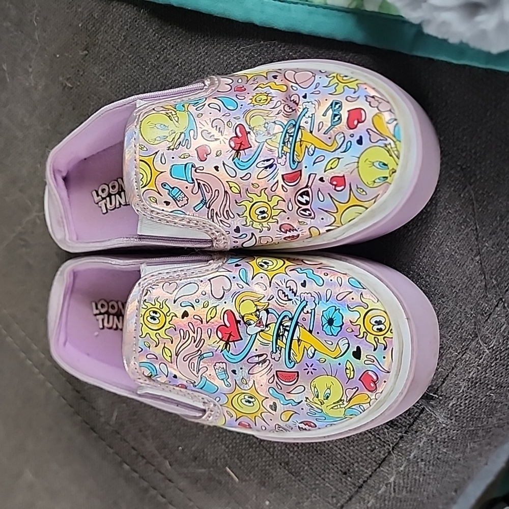 Looney tune slides worn once